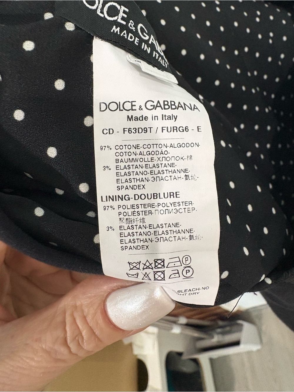 $2,190 NWT Dolce Gabbana Jewel Buttons Chris- Cross  Back Sz 42 - Picture 10 of 11